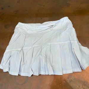 Lululemon atheltica setting the pace tennis skirt, white